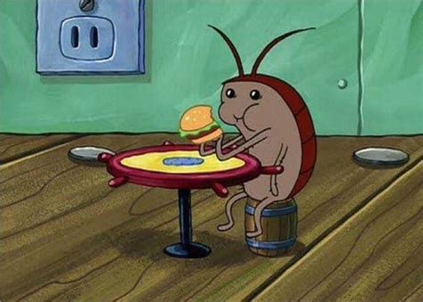 Roach eating krabby patty - Nov 10, 2020 ... Nov 12, 2020 - Discover (and save!) your own Pins on Pinterest.